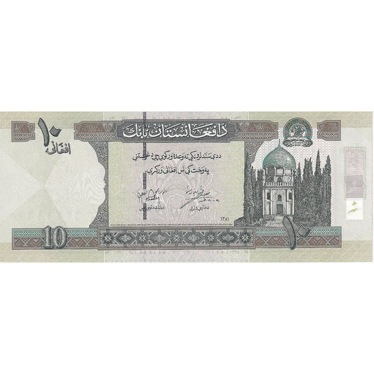 Afganistan,
 
 10 Afgancov,
 
 2002