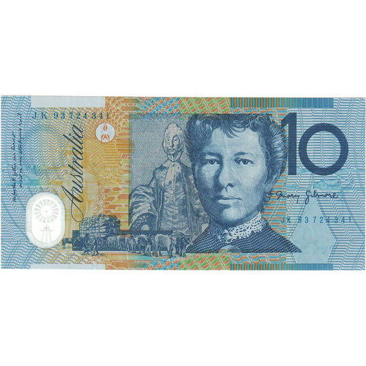 Austrália,
 
 10 dolárov,
 
 WF(40-45)
