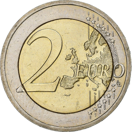 slovenský, 
  
  2 eurá, 
  
  Európska menová únia