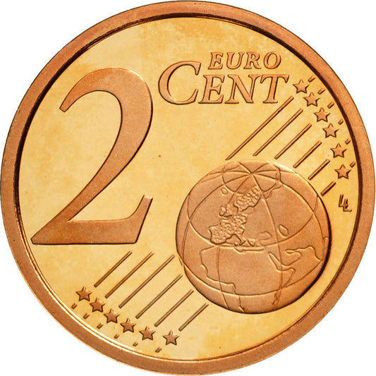 VATIKÁNSKY STÁNOK, 
  
  2 euro centy, 
  
  2009