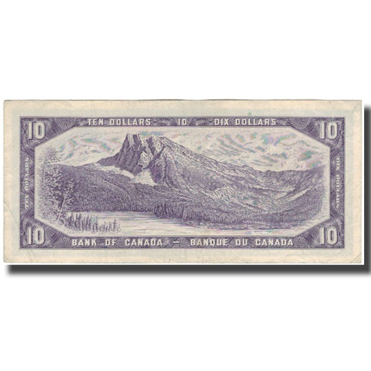 bankovka,
 
 Kanada,
 
 10 dolárov