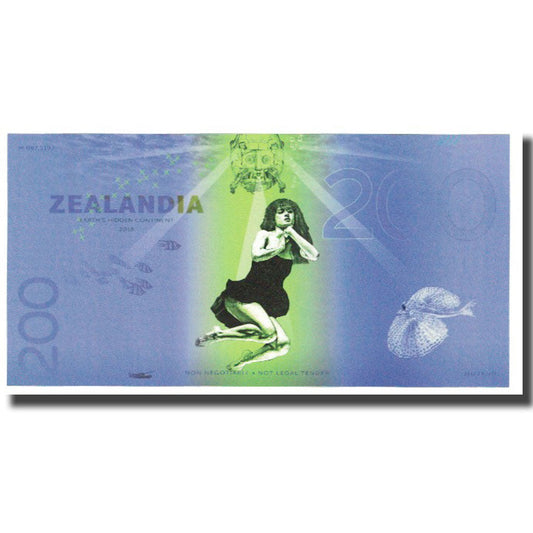 bankovka,
 
 Austrália,
 
 200 dolárov