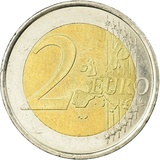 španielčina,
 
 2 eurá,
 
 2001