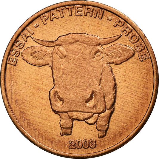 Švajčiarsko,
 
 2 euro centy,
 
 2003