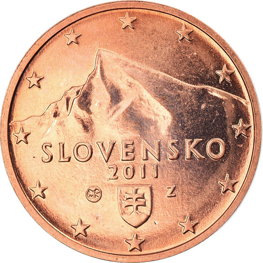 slovenský,
 
 2 euro centy,
 
 2011
