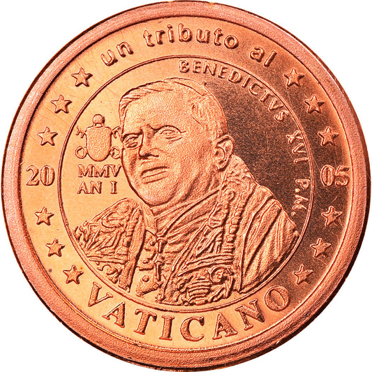 Vatikán,
 
 2 euro centy,
 
 Typ 4
