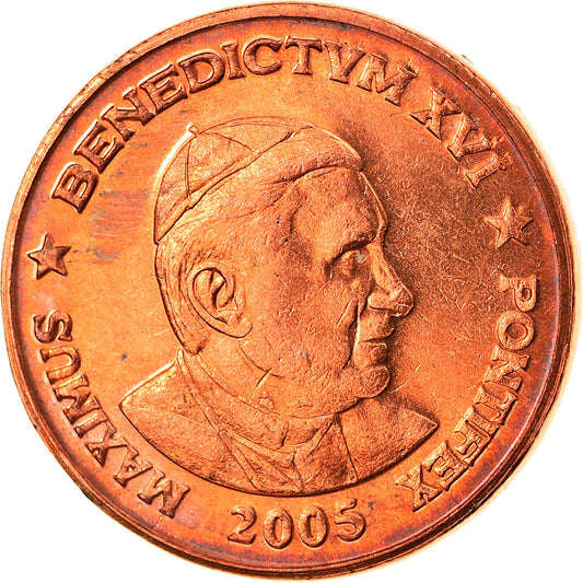 Vatikán,
 
 2 euro centy,
 
 Typ 5