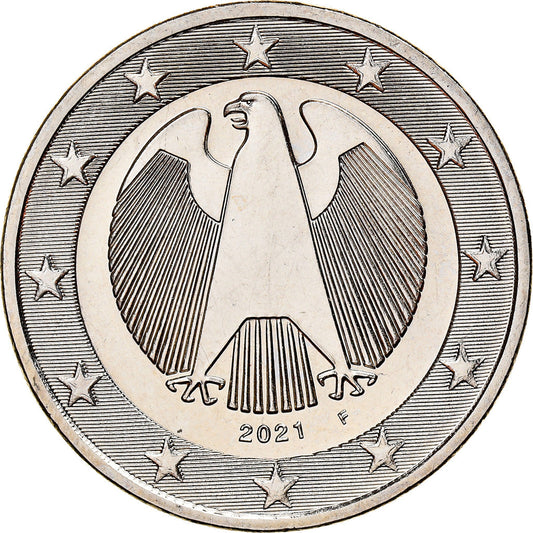 Nemecko,
 
 2 eurá,
 
 2021