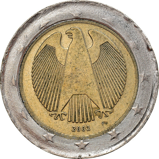 Nemecko,
 
 2 eurá,
 
 2002
