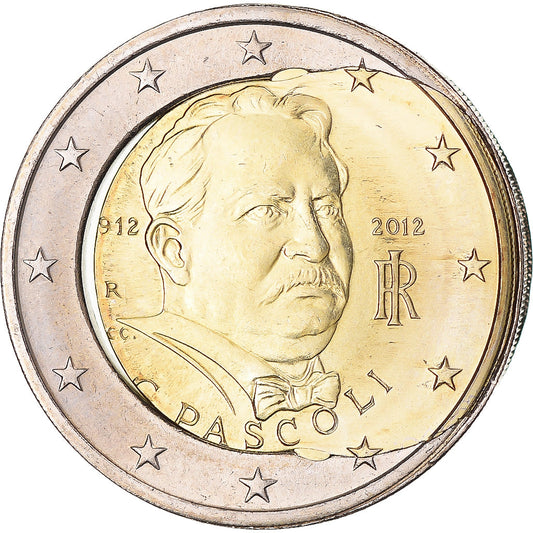 taliančina,
 
 2 eurá,
 
 Giovanni Pascoli