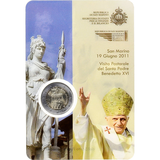 San Marino,
 
 2 eurá,
 
 Verejný palác