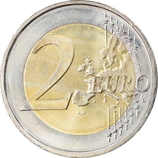 slovenský, 
  
  2 eurá, 
  
  Europäischer Vorhang